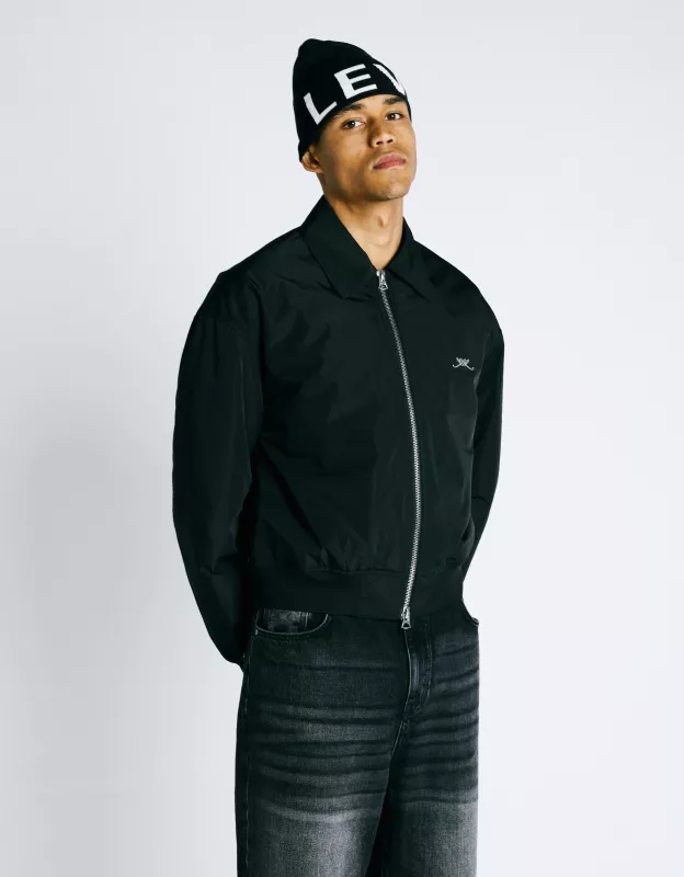 Logo Beanie - Black/White